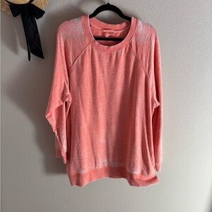 Free People Movement Coral Crewneck Small